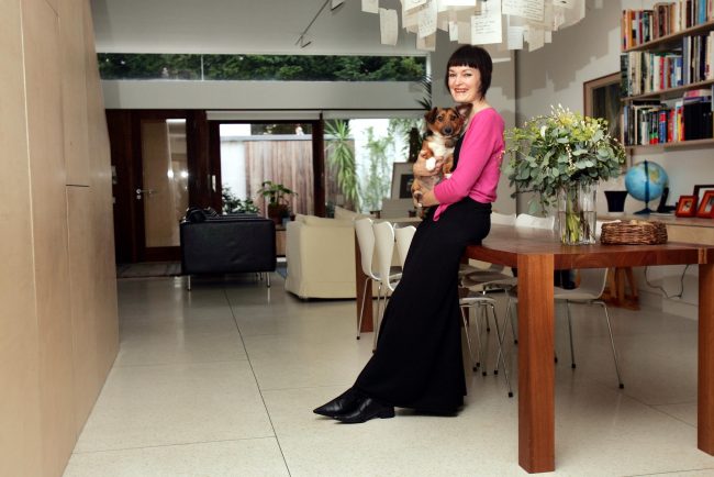 Property......... Architect Eva Byrne, at home in Dublin 4. Photograph: Eric Luke